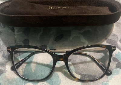TOM FORD TF 5510 052 HAVANA GOLD AUTHENTIC EYEGLASSES FRAMES  display picture 3