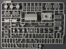 Takom 1/35th Scale Tiger I Early - Parts Tree E2 from Kit No. 2202