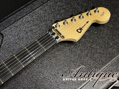 Charvel USA Custom Shop San Dimas 2H Ebony 2017 Amber Lager Charvel USA Custom Shop San Dimas 2H Ebony 2017 Amber Lager