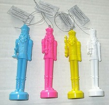 CHRISTMAS NUTCRACKER ORNAMENT ASSORTMENT 1 Ass't Colors Your Choice