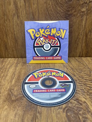 Pokemon Play It ! PC CD-ROM Trading Card Game 2000 Nintendo WIN 95/98  Wizards | eBay