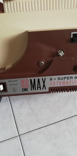 PROIETTORE - SUPER 8 - MAX K6 CINE AUTOMATIC - VINTAGE - Foto 4 di 10
