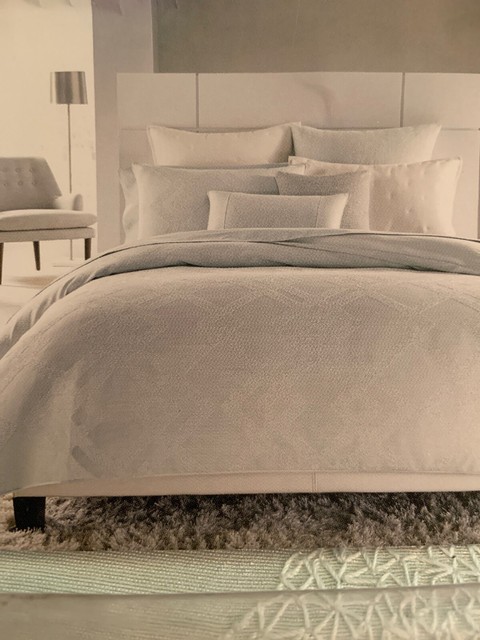 Hudson Park Collection King Comforter Duvet Cover Edienne Sea