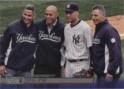 1992 DEREK JETER #117 TOPPS TSC JACK MURPHY STADIUM CLUB ROOKIE