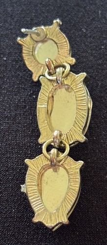 Vintage Design Lemon Yellow Marquise Cut Acrylic Dangle Drop Fashion Earrings - Picture 3 of 5