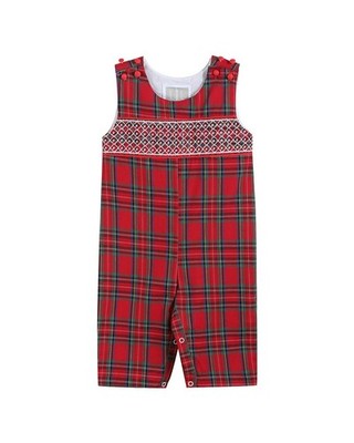 Lil Cactus Smocked Overall