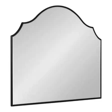 Leanna 31.49 In. W X 27.55 In. H Black Arch Traditional Framed Decorative Wall M