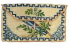 Biedermeier Pocket Case Tapestry Embroidery