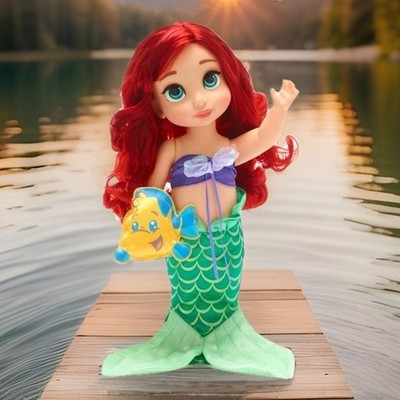 Disney Animators Puppe Arielle aus Die kleine Meerjungfrau Brandneu