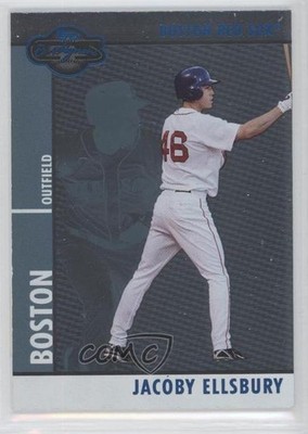 2008 Topps Co-Signers Silver Blue 11/250 Jacoby Ellsbury #001 y0i