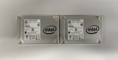 LOT OF 2x 2X50D DELL INTEL 256GB 6G SATA 2.5'' SFF SSD SOLID STATE SSDSC2KF256G8