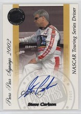 2002 Press Pass Signings Steve Carlson Auto 0o9