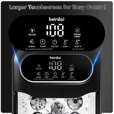 Collapsible Foot Spa Electric Rotary Massage,Foot Bath with Heat,Tem Control,...