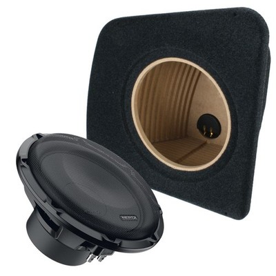 Subwoofer für Audi A4 B6 B7 Limousine Hertz CS 250 S4 25cm + Seitenteil Gehäuse