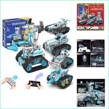 STEM Robot for Kids Ages 8-14, 5-in-1 Remote Control and APP Programmable Robot