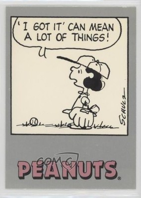 1992 ProSports Peanuts Classics 'I Got It' Can Mean A Lot Of Things! #229 3c7