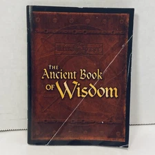 Magiquest The Ancient Book of Wisdom Great Wolf Lodge 2015 Wand instruction book