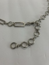 Vintage Metal Geometric 70s Belt