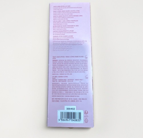 Kylie Jenner Cosmetics Velvet Liquid Lipstick And Liner Set 100 Poise K New - Picture 2 of 3