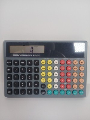 Metric Pro Metric Conversion 2000 Calculator. For Parts 