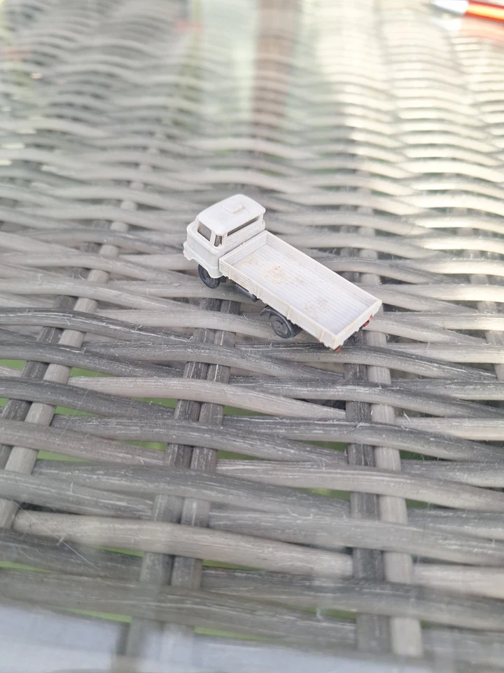 LKW IFA W50i TT VEB Modell - Konstrukt 1:120 Pritsche Hellgrau - Bild 2 von 3