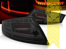 Light Bar LED Rückleuchten mit dynamischem Blinker für Audi TT 8J schwarz Light Bar LED Rückleuchten mit dynamischem Blinker für Audi TT 8J schwarz