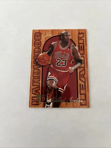 1995-96 Fleer - Flair Hardwood Leader Michael Jordan #4