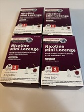 4 Nicotine Mini Lozenge Cherry Ice Flavor 4mg Boxes of 20 - Expiration 09/2026