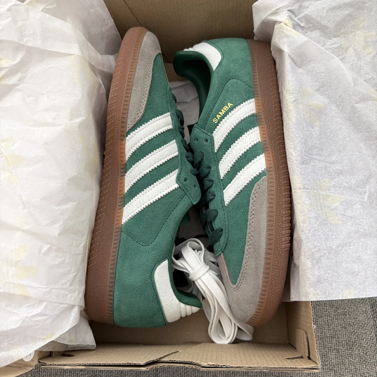 adidas gazelle silver green womens adidas Samba OG Shoes 'Collegiate Green', 8