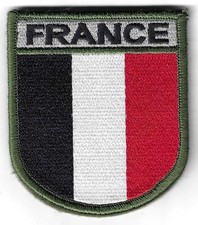 INSIGNE TISSU, PATCH MILITAIRE FRANCE