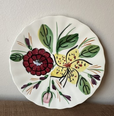 Blue Ridge Southern Pottery TIGER LILY Bread And Butter Plate 6 1/4  HTF