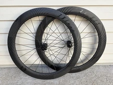 Reynolds Strike 62mm Carbon Tubeless Road Wheelset. Disc centerlock. 11speed.