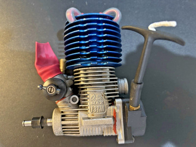 Rare O.S. Max 18TM Nitro RC Engine -I