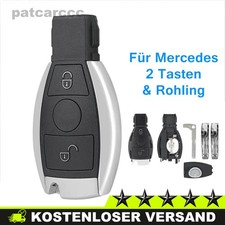2 Tasten Schlüssel Gehäuse für Mercedes Benz W245 W204 W211 W212 W164 R172 Chrom 2 Tasten Schlüssel Gehäuse für Mercedes Benz W245 W204 W211 W212 W164 R172 Chrom