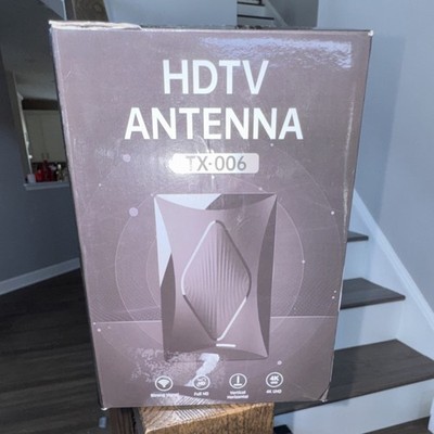 TX-006 HDTV Antenna VHF/UHF Strong Signal 4K UHD Full HD DVB-T/T2 ATSC ISDB-T