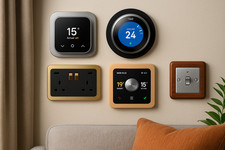 BCcustomkeepsakes Light Switch Surround | Modern Socket Cover Plate (Pack of 4)