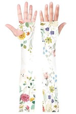 Gardening Arm Sleeves with Thumb Hole Sun Protection Cooling Sleeves Sports