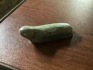 Carved Soapstone Native American Signed Seal DIMU Eskimo 