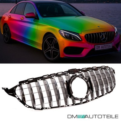 Kühlergrill Chrom passt für Mercedes W205 S205 C205 A205 Panamericana GT 18-23