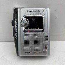 Panasonic RQ-L31 Voice Activated Recorder Cassette Tape Player Tested Working