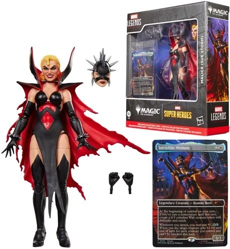 Marvel Super Heroes x Magic: The Gathering - Marvel Legends - Malice (Sue Storm) - product listing photo