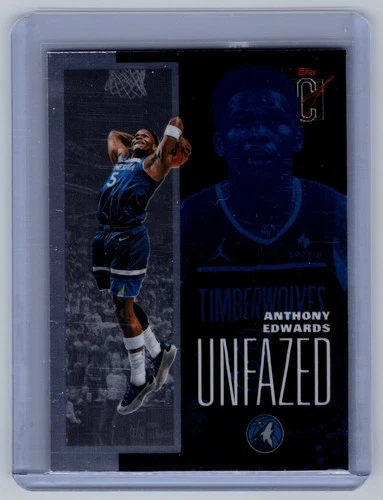 2025 Topps Signature Anthony Edwards Base (RAW)
