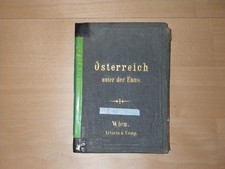 Karta specjalna Oesterreich under der Enns, Schulz, Artaria, 1886, rzadka!!