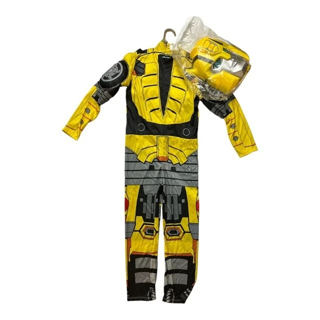 Disguise Boy's Transformers Bumblebee Dress Up Jumpsuit & Mask Costume L (10-12) - Image 2 of 2