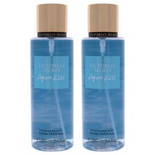Aqua Kiss by Victorias Secret for Women - 8.4 oz Fragrance Mist - Pack of 2
