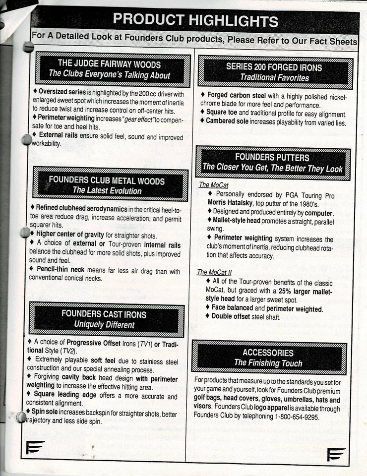 g4 Unused Founders Club 93 TV-1S 2-iron RH MP300 Steel - Image 4 of 4