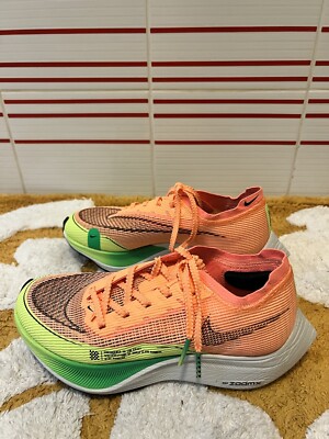 Nike ZoomX Vaporfly Next% 2 Womens Shoes Sz 5 Peach Cream
