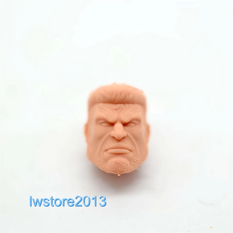 1:18 Calm Juggernaut Cain Marko Head Sculpt Carved For 3.75" Male Figure Body - Image 3 of 4
