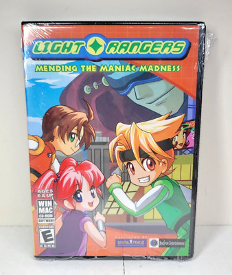 Light Rangers Mending the Maniac Madness PC Win Mac CD-Rom NEW