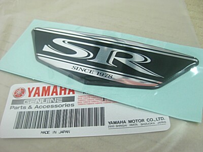 【jn-70】YAMAHA 純正部品 エンブレム 2個セット 3D SR400 Fit YAMAHA SR400 SR500 LOGO EMBLEM 3D 